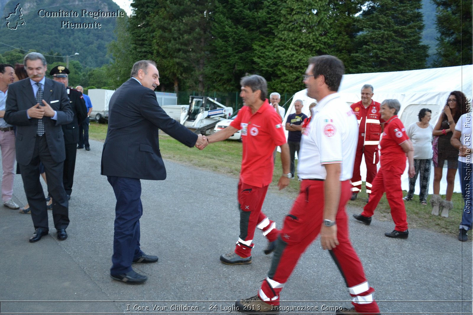 I Care Your Children - 24 Luglio 2013 - Inaugurazione Campo - Croce Rossa Italiana - Comitato Regionale del Piemonte