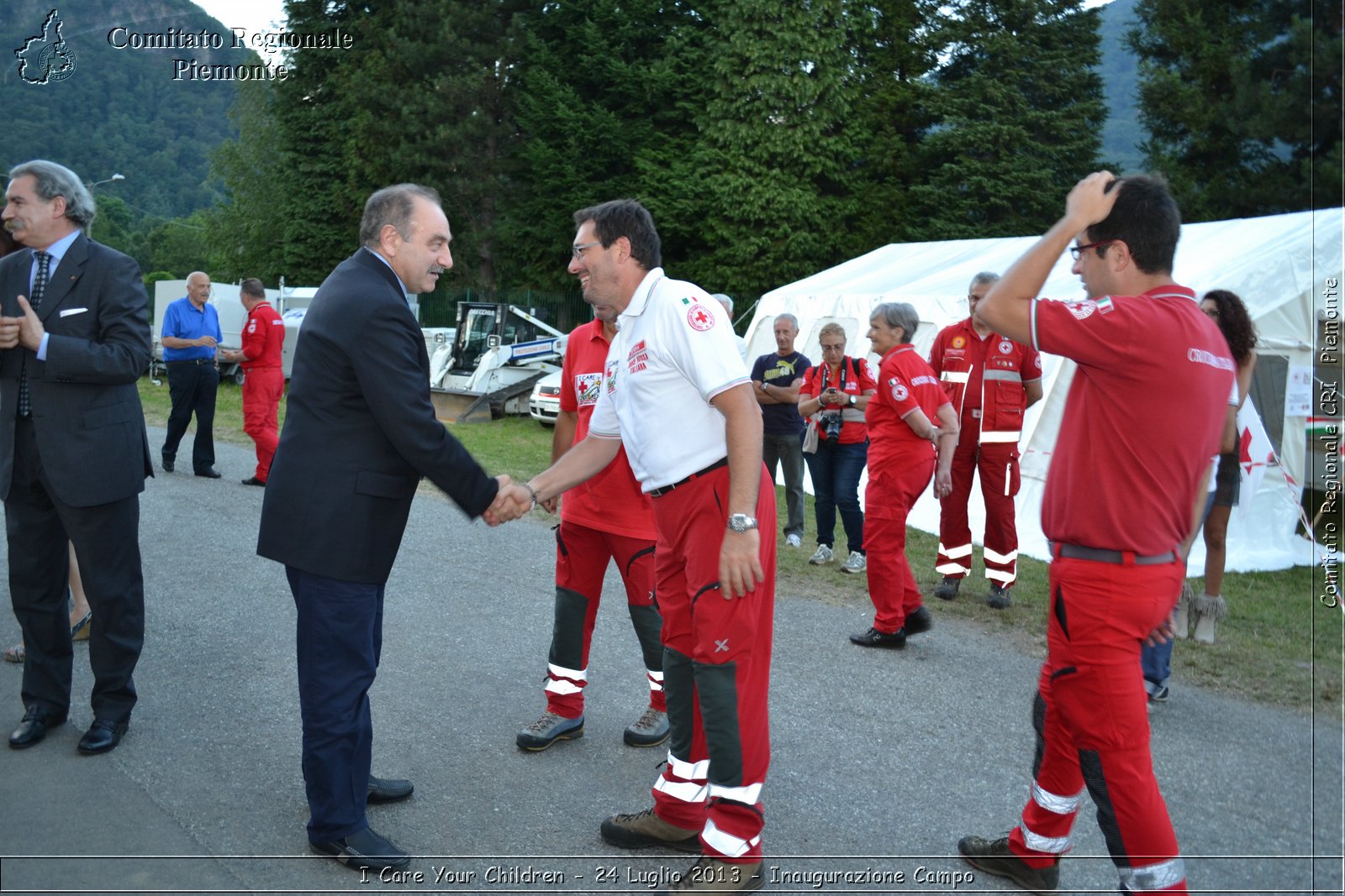 I Care Your Children - 24 Luglio 2013 - Inaugurazione Campo - Croce Rossa Italiana - Comitato Regionale del Piemonte