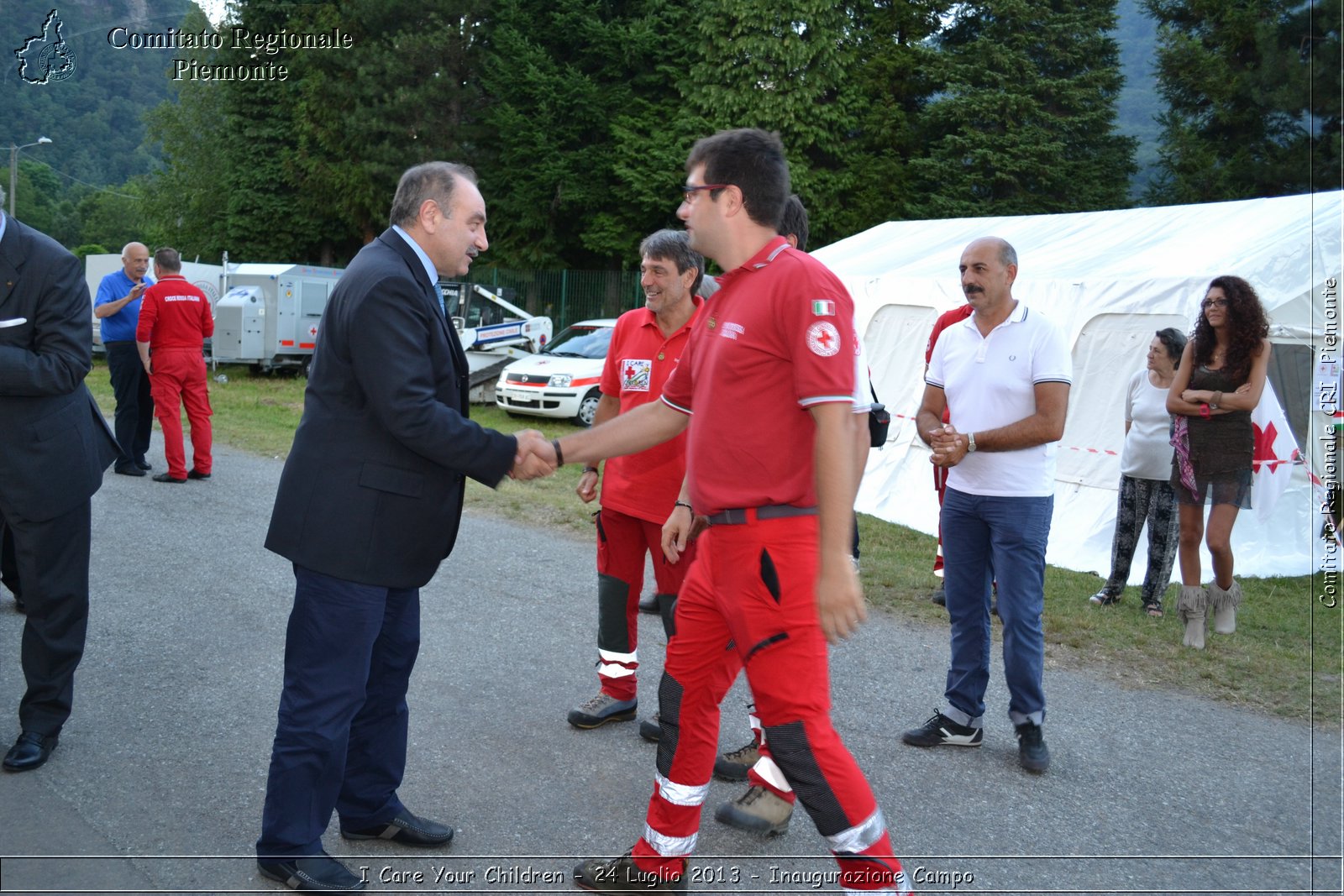 I Care Your Children - 24 Luglio 2013 - Inaugurazione Campo - Croce Rossa Italiana - Comitato Regionale del Piemonte