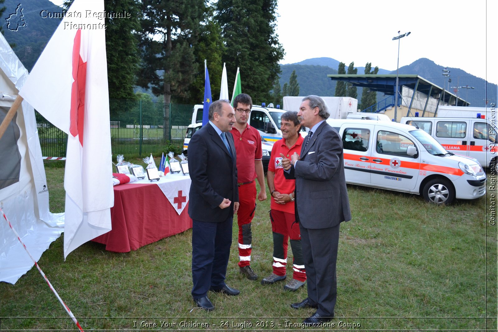 I Care Your Children - 24 Luglio 2013 - Inaugurazione Campo - Croce Rossa Italiana - Comitato Regionale del Piemonte