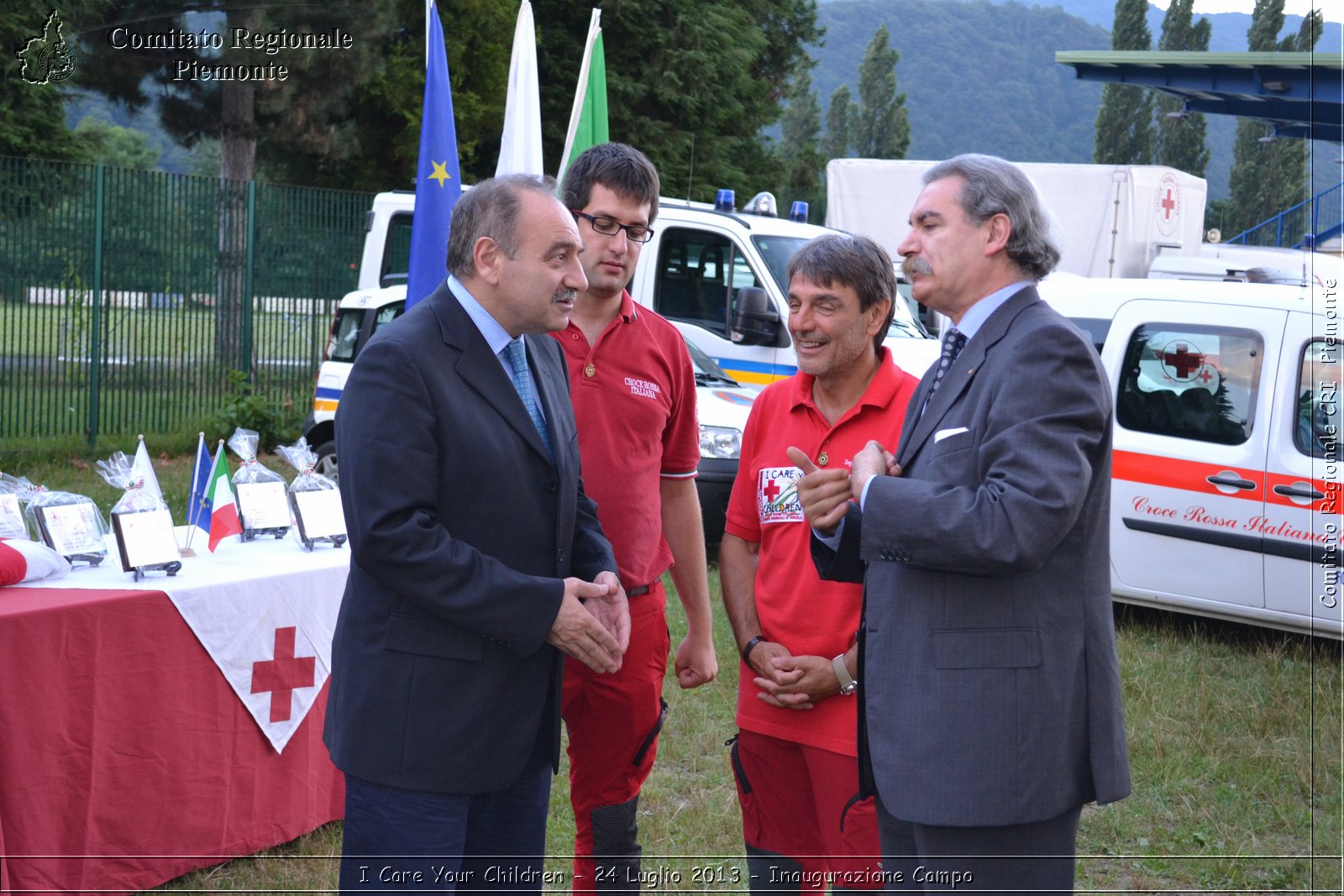 I Care Your Children - 24 Luglio 2013 - Inaugurazione Campo - Croce Rossa Italiana - Comitato Regionale del Piemonte