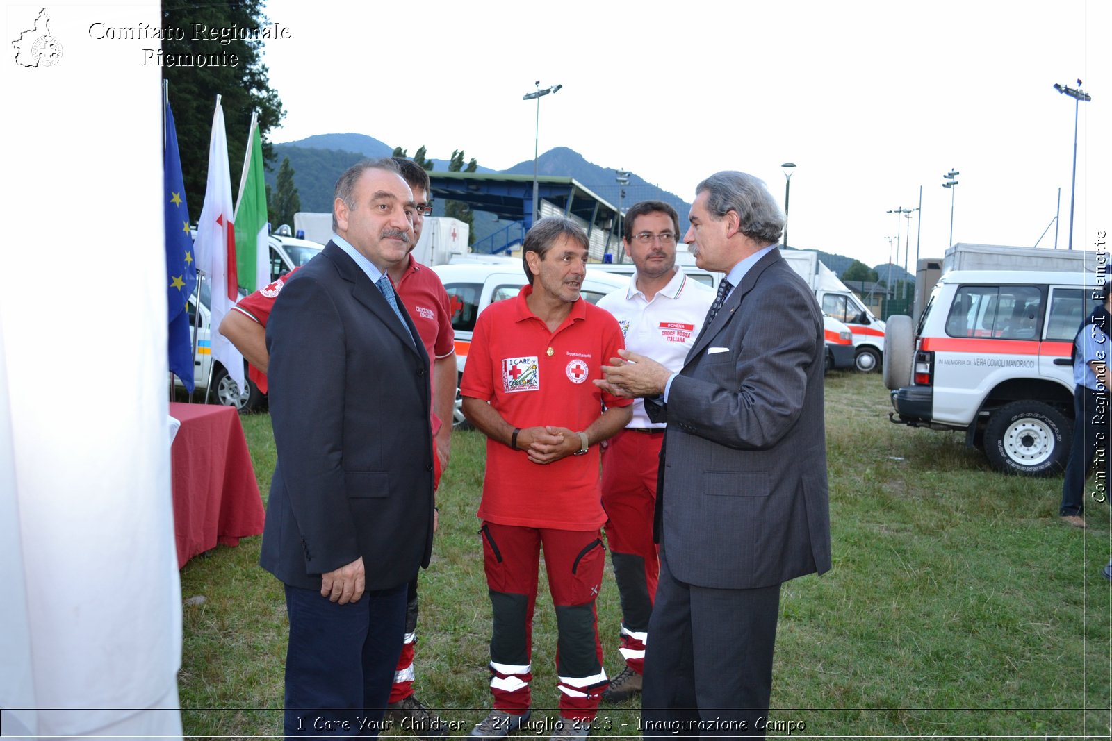 I Care Your Children - 24 Luglio 2013 - Inaugurazione Campo - Croce Rossa Italiana - Comitato Regionale del Piemonte