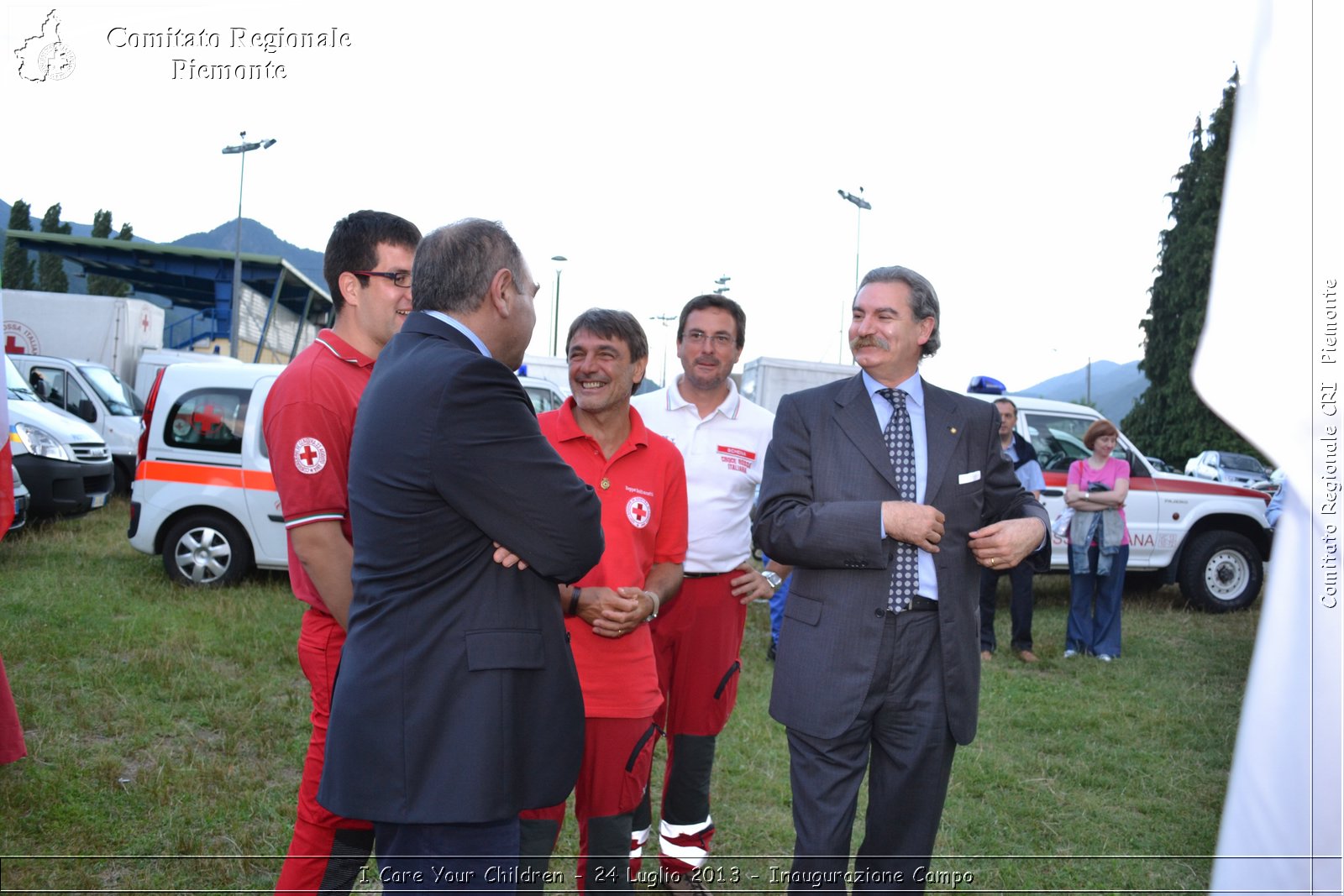 I Care Your Children - 24 Luglio 2013 - Inaugurazione Campo - Croce Rossa Italiana - Comitato Regionale del Piemonte