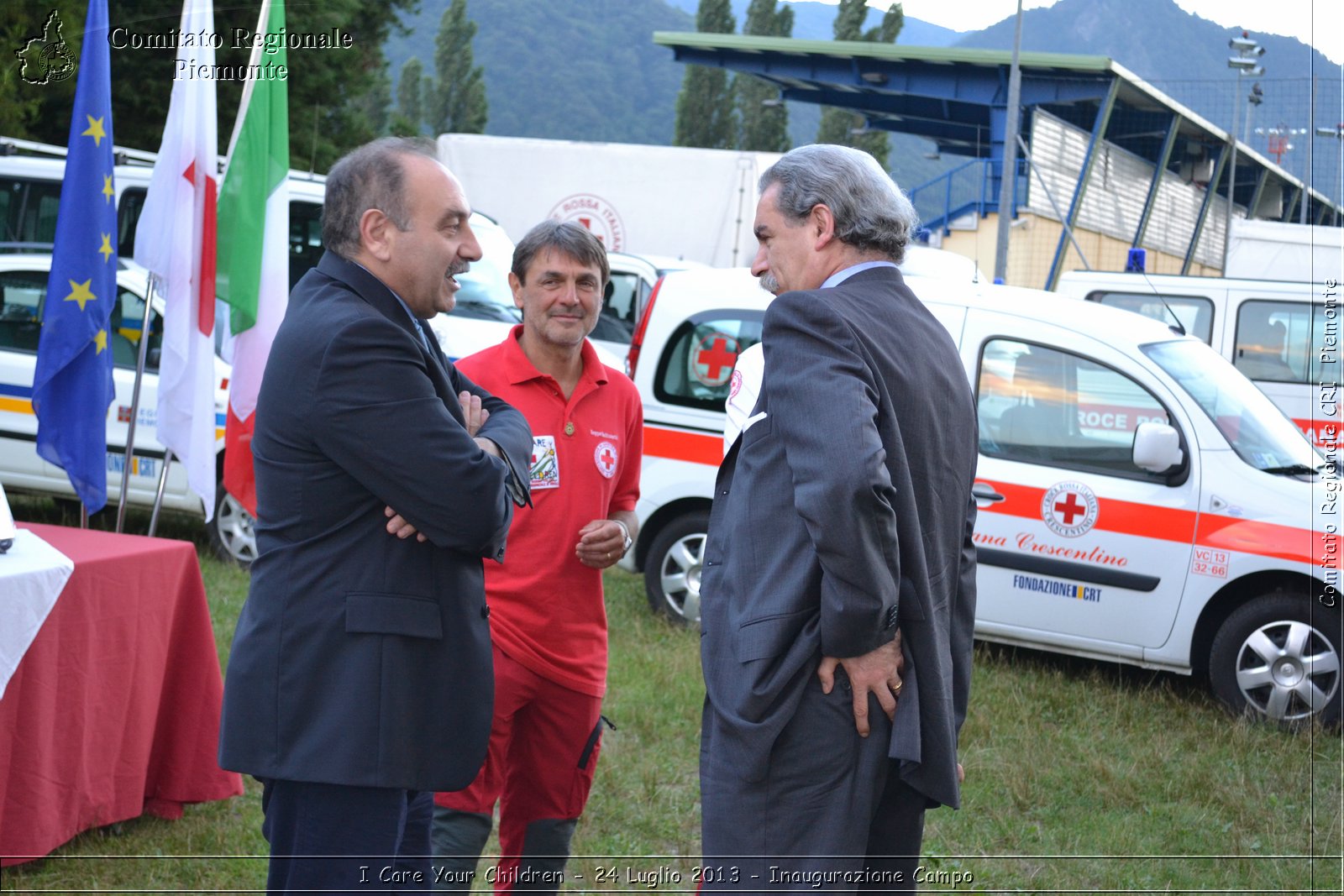 I Care Your Children - 24 Luglio 2013 - Inaugurazione Campo - Croce Rossa Italiana - Comitato Regionale del Piemonte