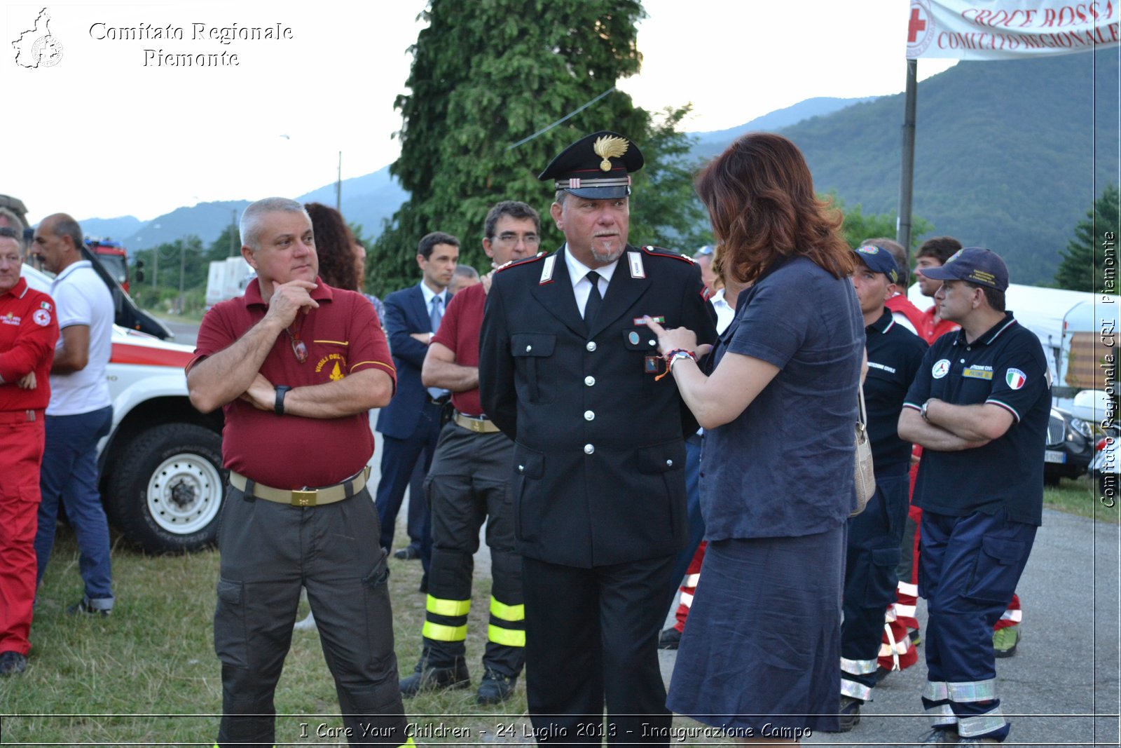 I Care Your Children - 24 Luglio 2013 - Inaugurazione Campo - Croce Rossa Italiana - Comitato Regionale del Piemonte