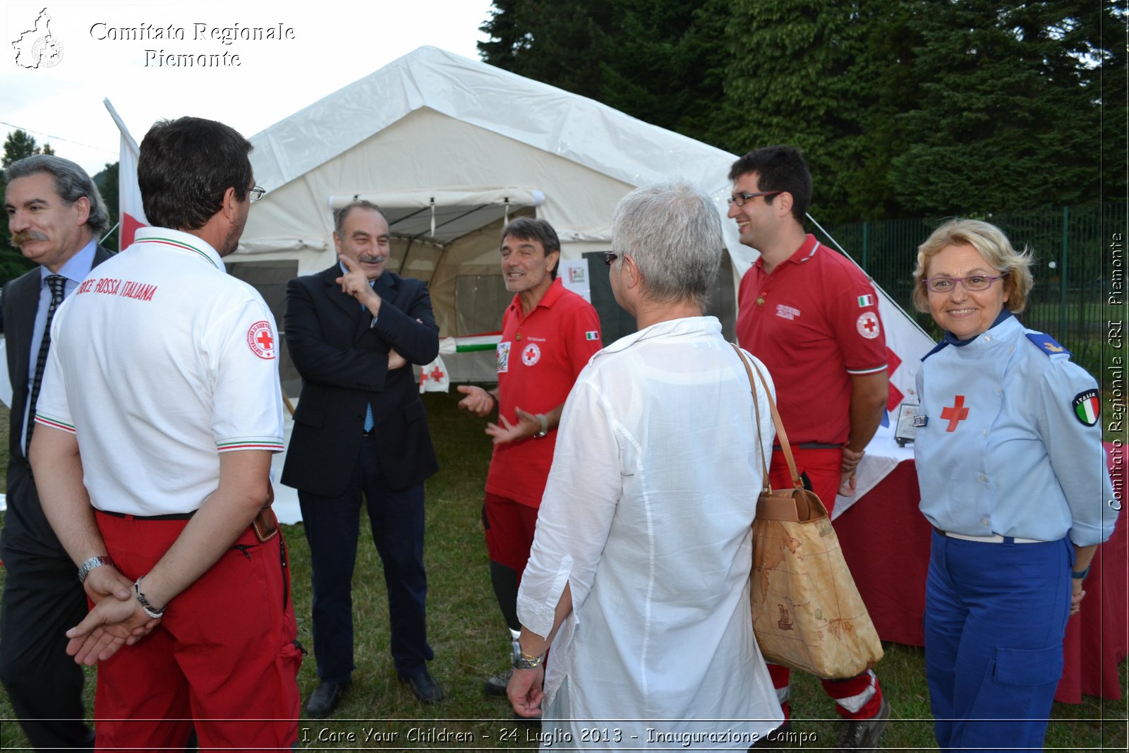 I Care Your Children - 24 Luglio 2013 - Inaugurazione Campo - Croce Rossa Italiana - Comitato Regionale del Piemonte