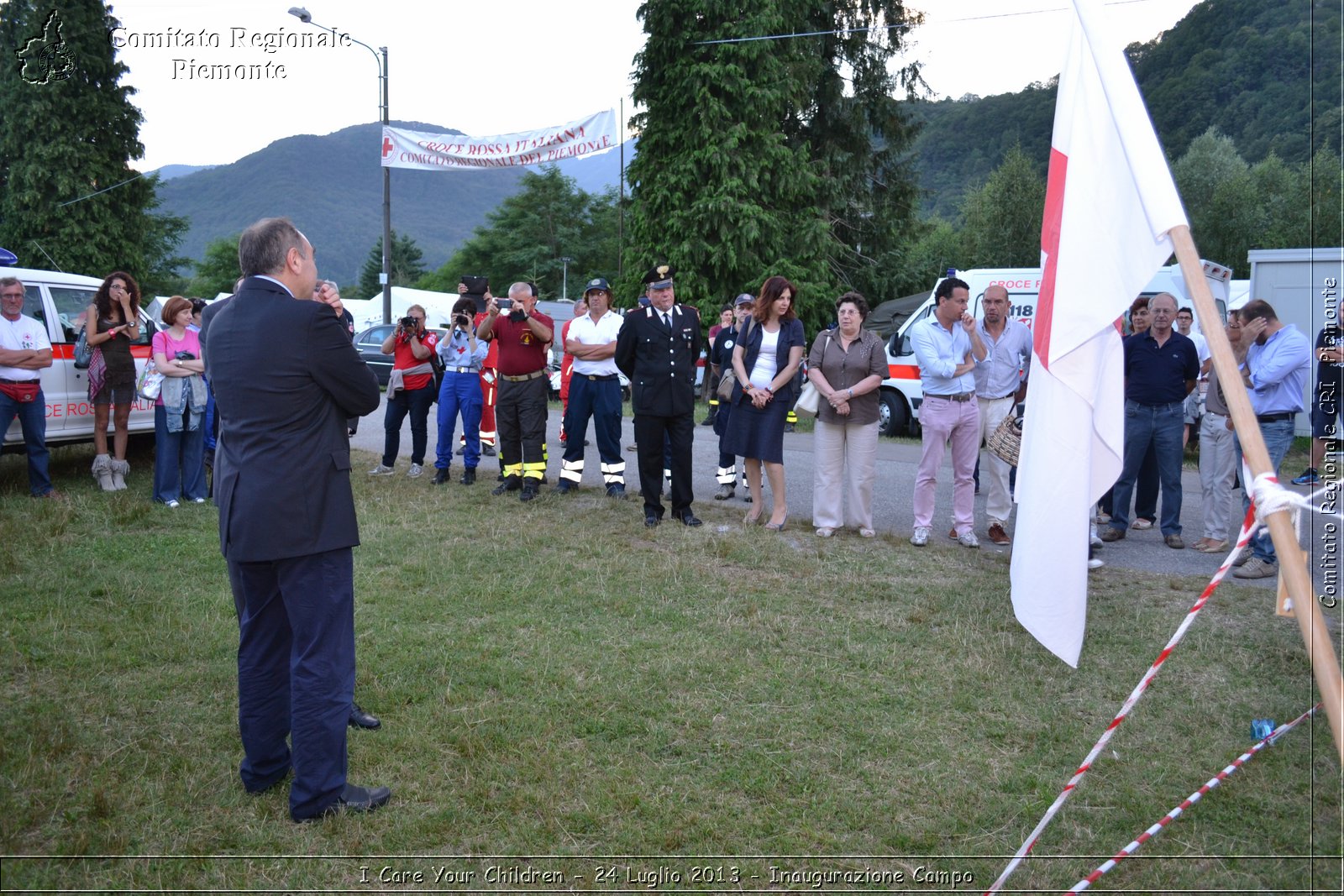 I Care Your Children - 24 Luglio 2013 - Inaugurazione Campo - Croce Rossa Italiana - Comitato Regionale del Piemonte