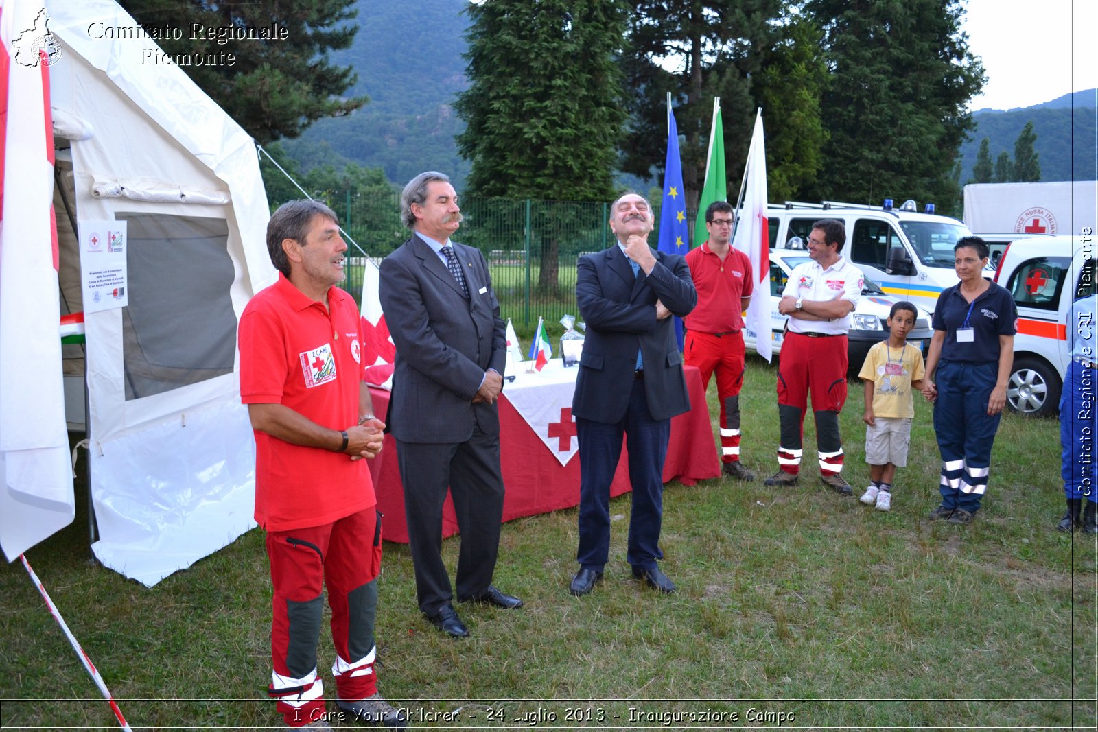 I Care Your Children - 24 Luglio 2013 - Inaugurazione Campo - Croce Rossa Italiana - Comitato Regionale del Piemonte