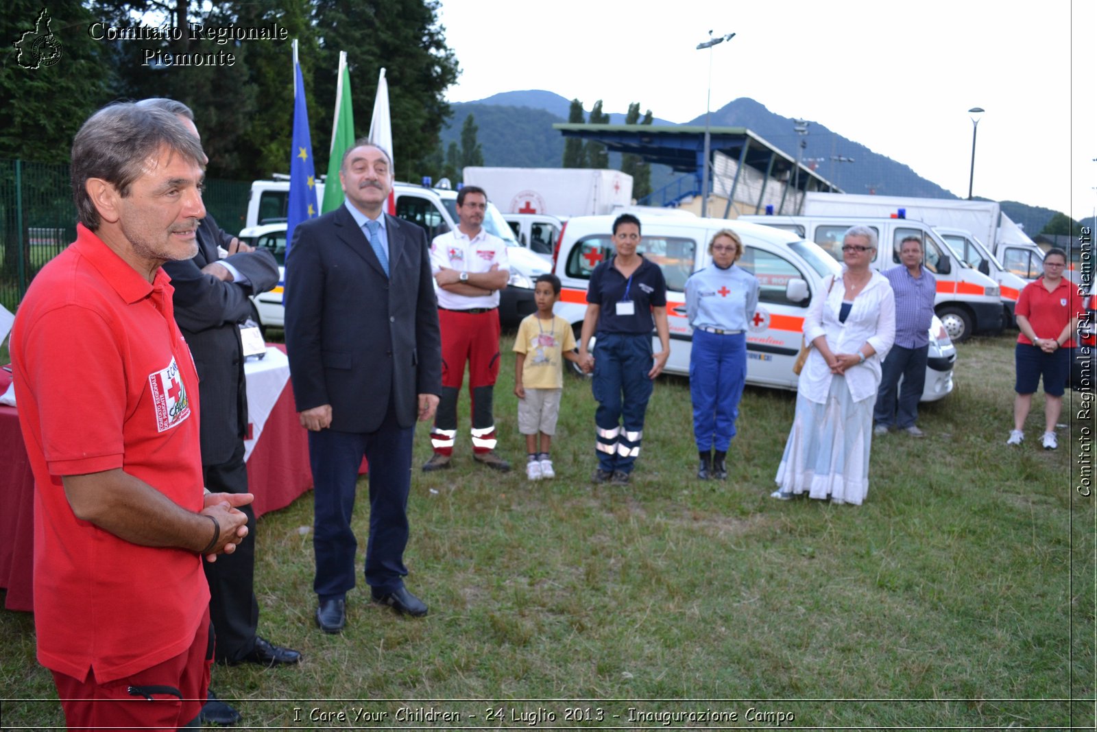 I Care Your Children - 24 Luglio 2013 - Inaugurazione Campo - Croce Rossa Italiana - Comitato Regionale del Piemonte