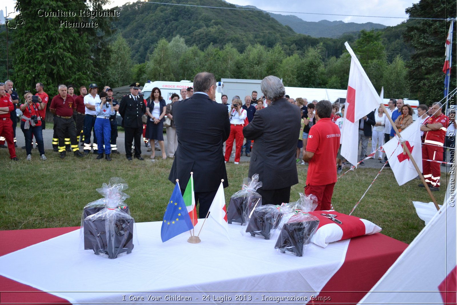 I Care Your Children - 24 Luglio 2013 - Inaugurazione Campo - Croce Rossa Italiana - Comitato Regionale del Piemonte