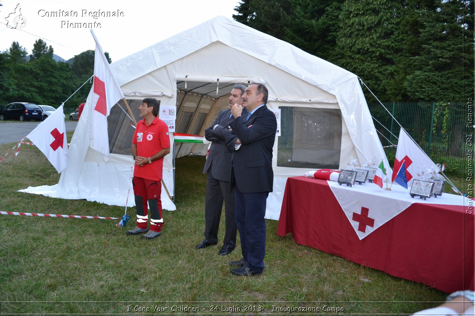 I Care Your Children - 24 Luglio 2013 - Inaugurazione Campo - Croce Rossa Italiana - Comitato Regionale del Piemonte