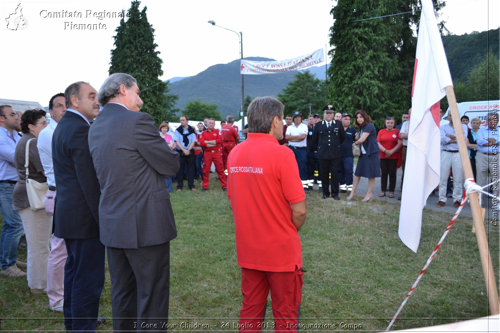 I Care Your Children - 24 Luglio 2013 - Inaugurazione Campo - Croce Rossa Italiana - Comitato Regionale del Piemonte