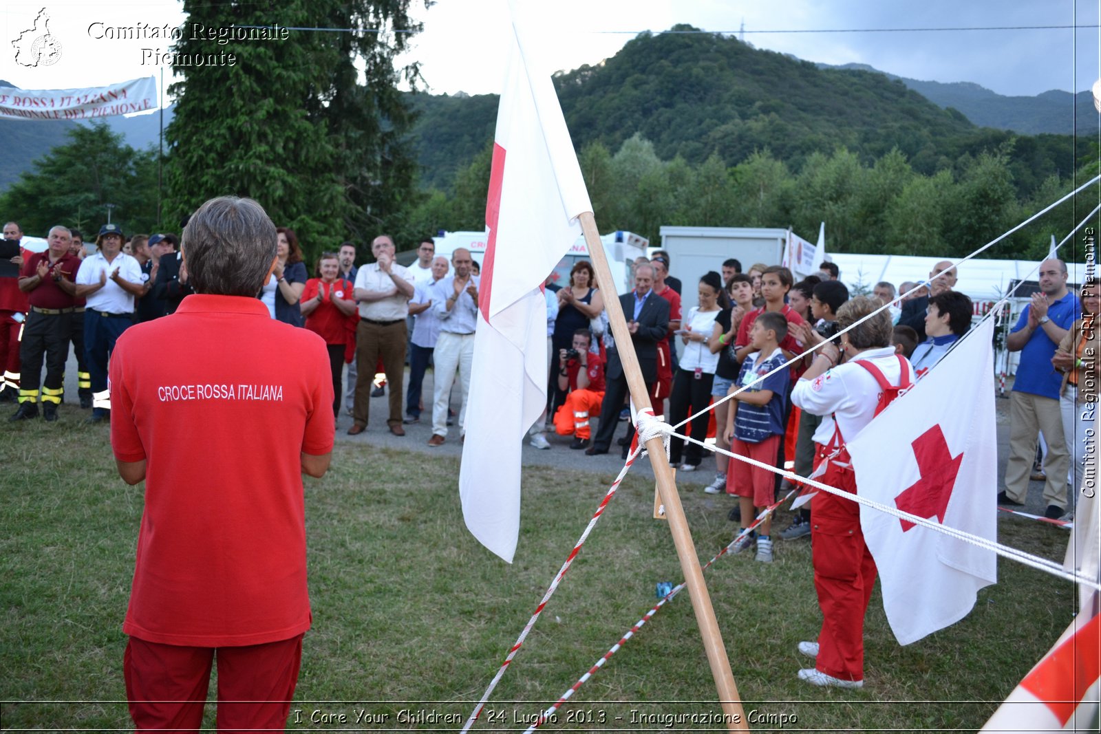 I Care Your Children - 24 Luglio 2013 - Inaugurazione Campo - Croce Rossa Italiana - Comitato Regionale del Piemonte