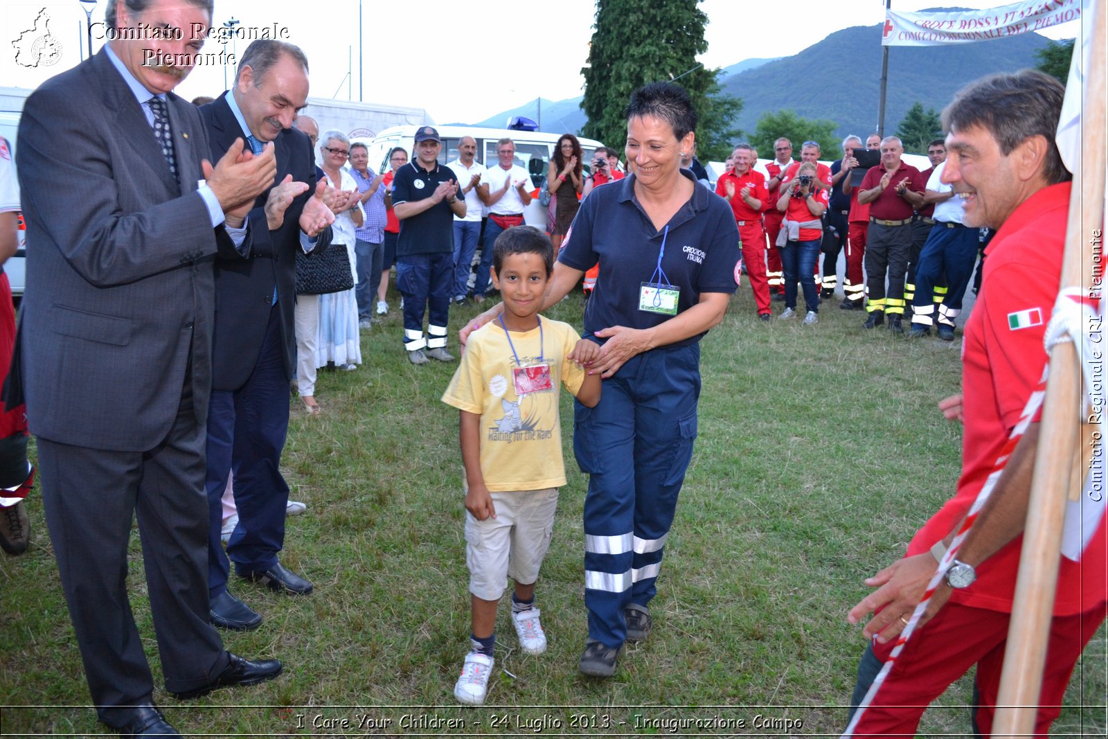 I Care Your Children - 24 Luglio 2013 - Inaugurazione Campo - Croce Rossa Italiana - Comitato Regionale del Piemonte