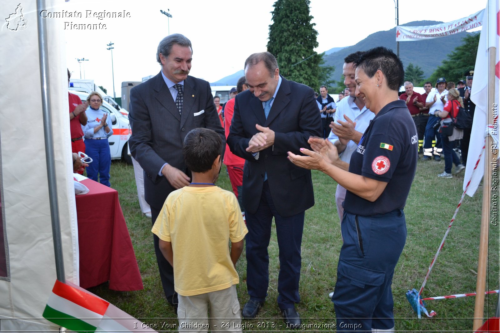 I Care Your Children - 24 Luglio 2013 - Inaugurazione Campo - Croce Rossa Italiana - Comitato Regionale del Piemonte