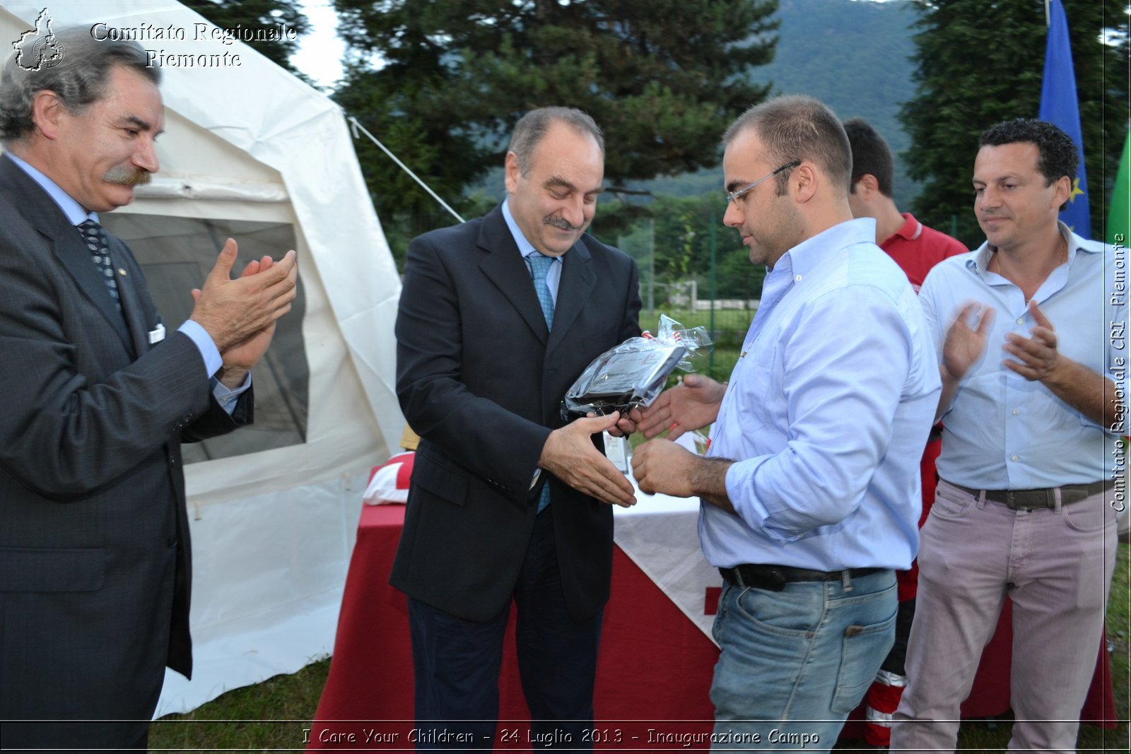 I Care Your Children - 24 Luglio 2013 - Inaugurazione Campo - Croce Rossa Italiana - Comitato Regionale del Piemonte