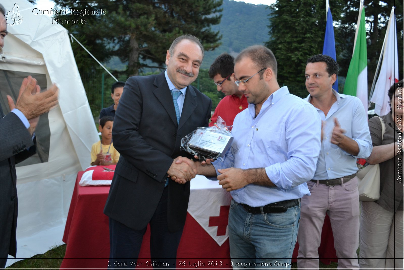 I Care Your Children - 24 Luglio 2013 - Inaugurazione Campo - Croce Rossa Italiana - Comitato Regionale del Piemonte