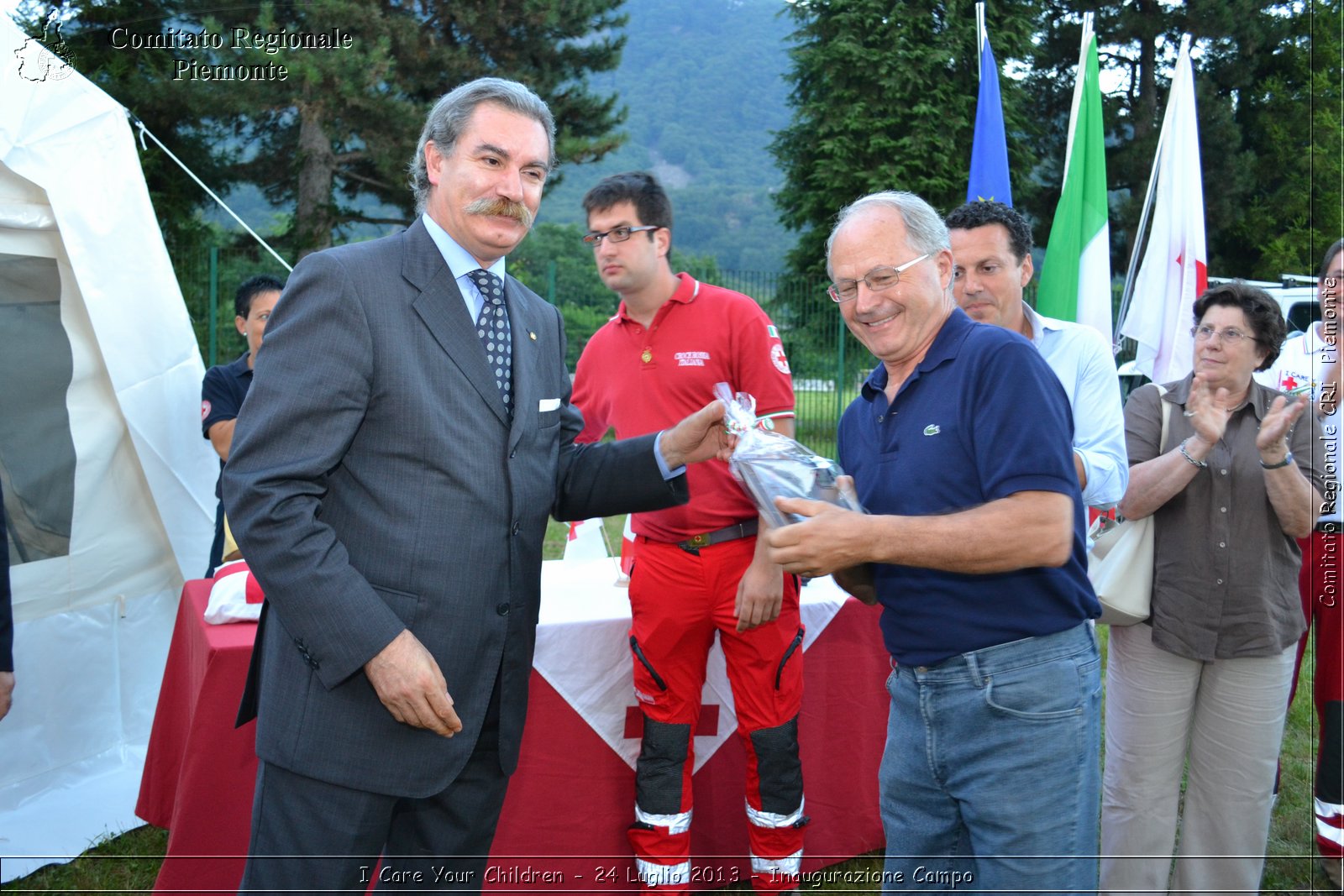 I Care Your Children - 24 Luglio 2013 - Inaugurazione Campo - Croce Rossa Italiana - Comitato Regionale del Piemonte