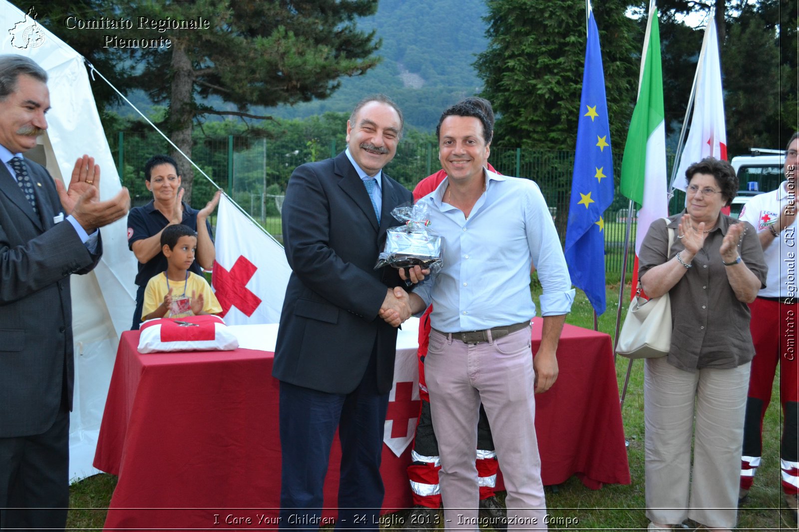 I Care Your Children - 24 Luglio 2013 - Inaugurazione Campo - Croce Rossa Italiana - Comitato Regionale del Piemonte