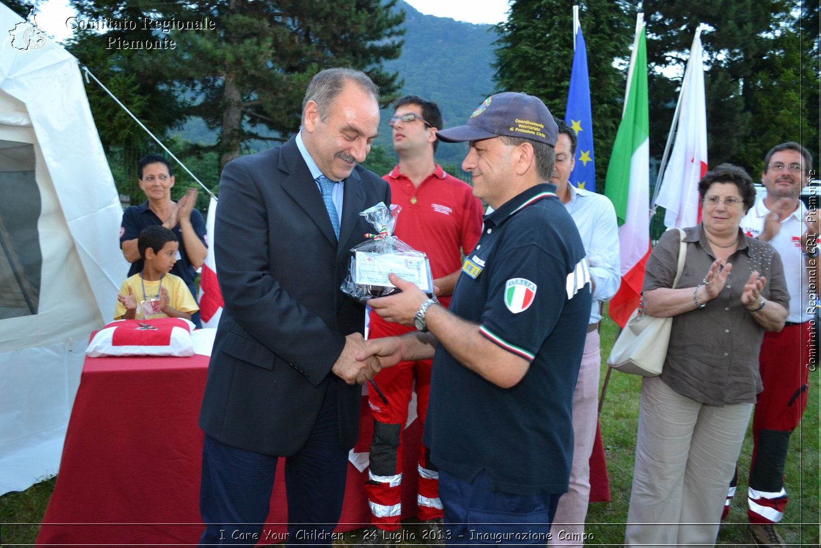 I Care Your Children - 24 Luglio 2013 - Inaugurazione Campo - Croce Rossa Italiana - Comitato Regionale del Piemonte