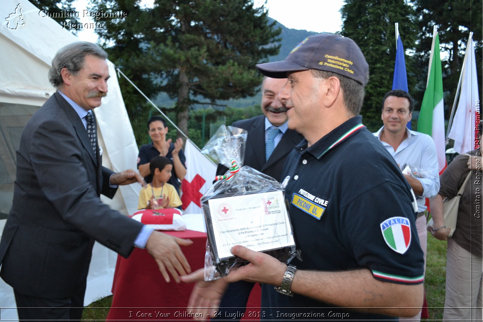 I Care Your Children - 24 Luglio 2013 - Inaugurazione Campo - Croce Rossa Italiana - Comitato Regionale del Piemonte