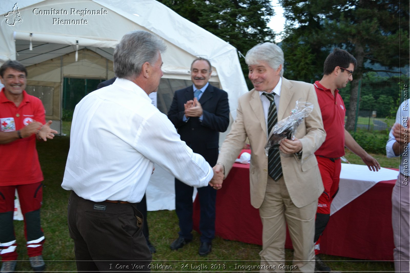 I Care Your Children - 24 Luglio 2013 - Inaugurazione Campo - Croce Rossa Italiana - Comitato Regionale del Piemonte