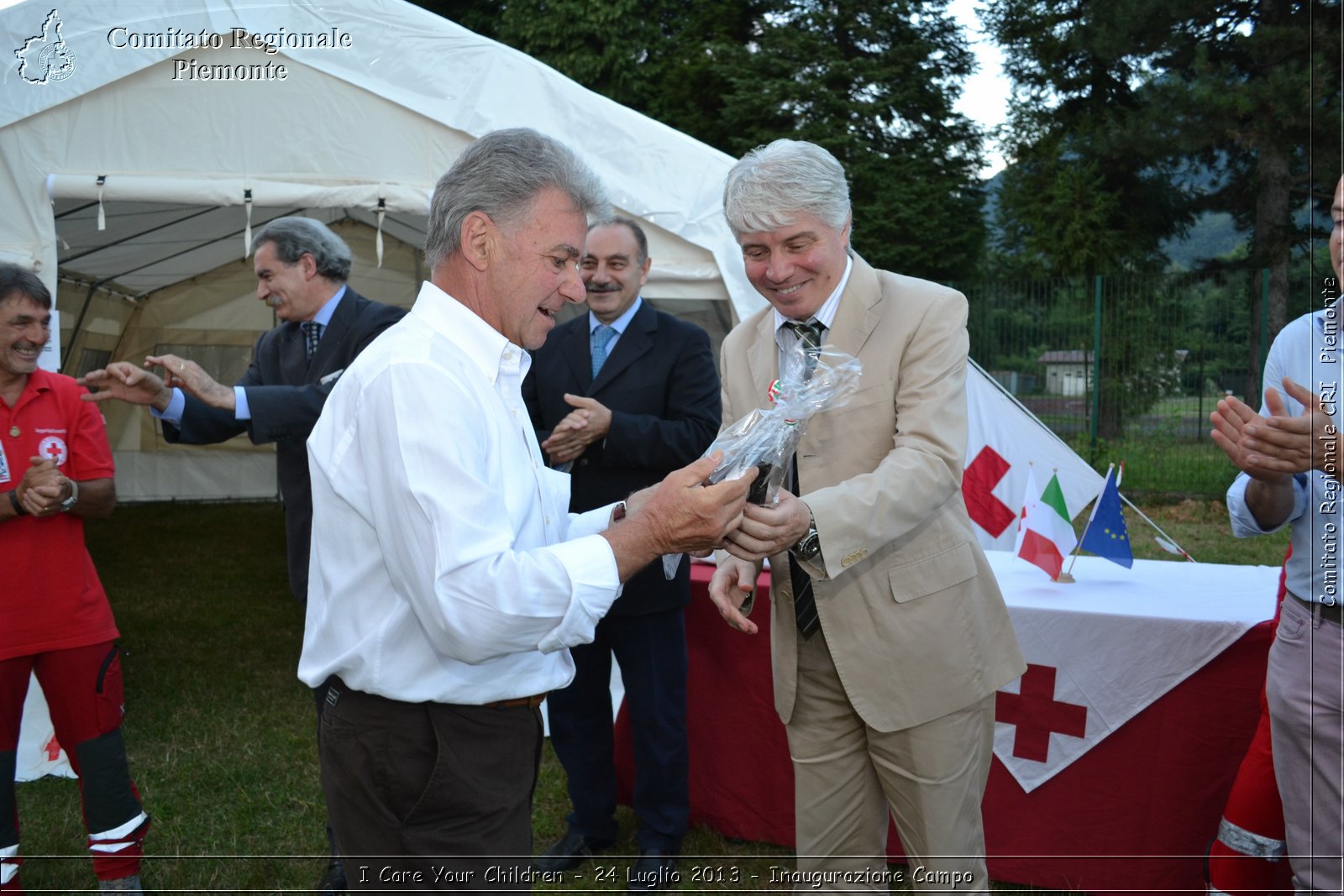 I Care Your Children - 24 Luglio 2013 - Inaugurazione Campo - Croce Rossa Italiana - Comitato Regionale del Piemonte