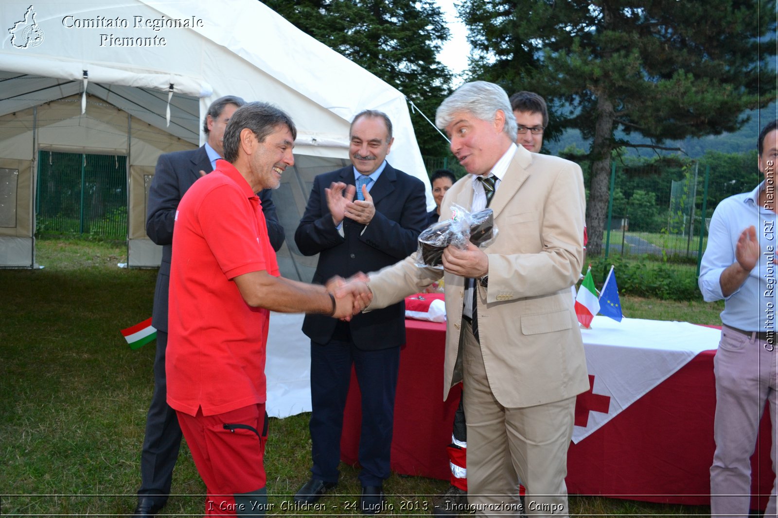 I Care Your Children - 24 Luglio 2013 - Inaugurazione Campo - Croce Rossa Italiana - Comitato Regionale del Piemonte