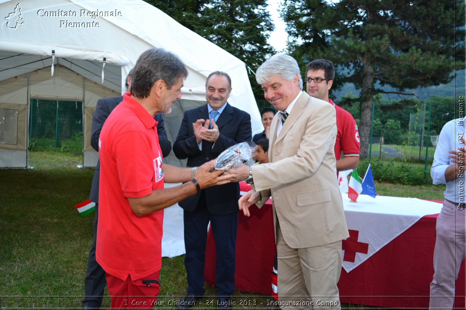 I Care Your Children - 24 Luglio 2013 - Inaugurazione Campo - Croce Rossa Italiana - Comitato Regionale del Piemonte