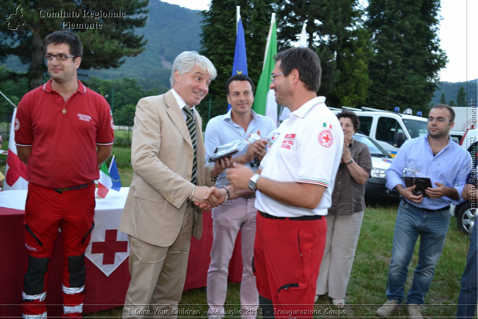 I Care Your Children - 24 Luglio 2013 - Inaugurazione Campo - Croce Rossa Italiana - Comitato Regionale del Piemonte