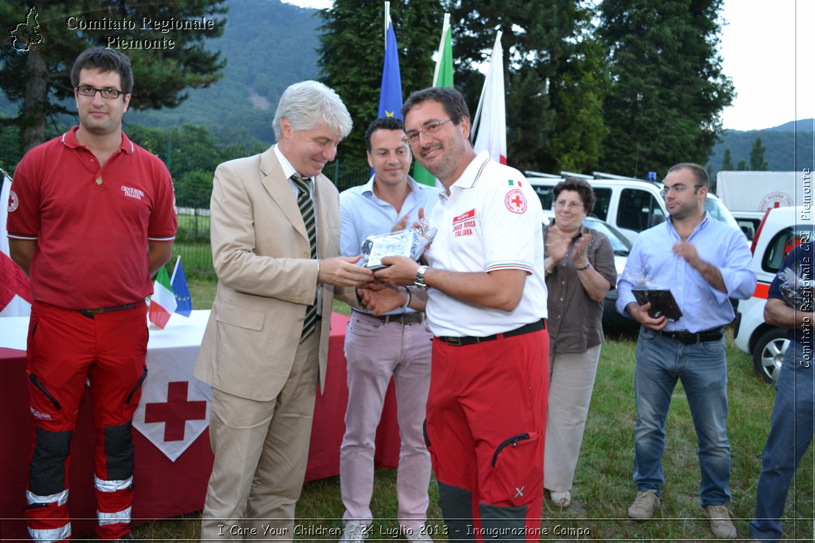 I Care Your Children - 24 Luglio 2013 - Inaugurazione Campo - Croce Rossa Italiana - Comitato Regionale del Piemonte