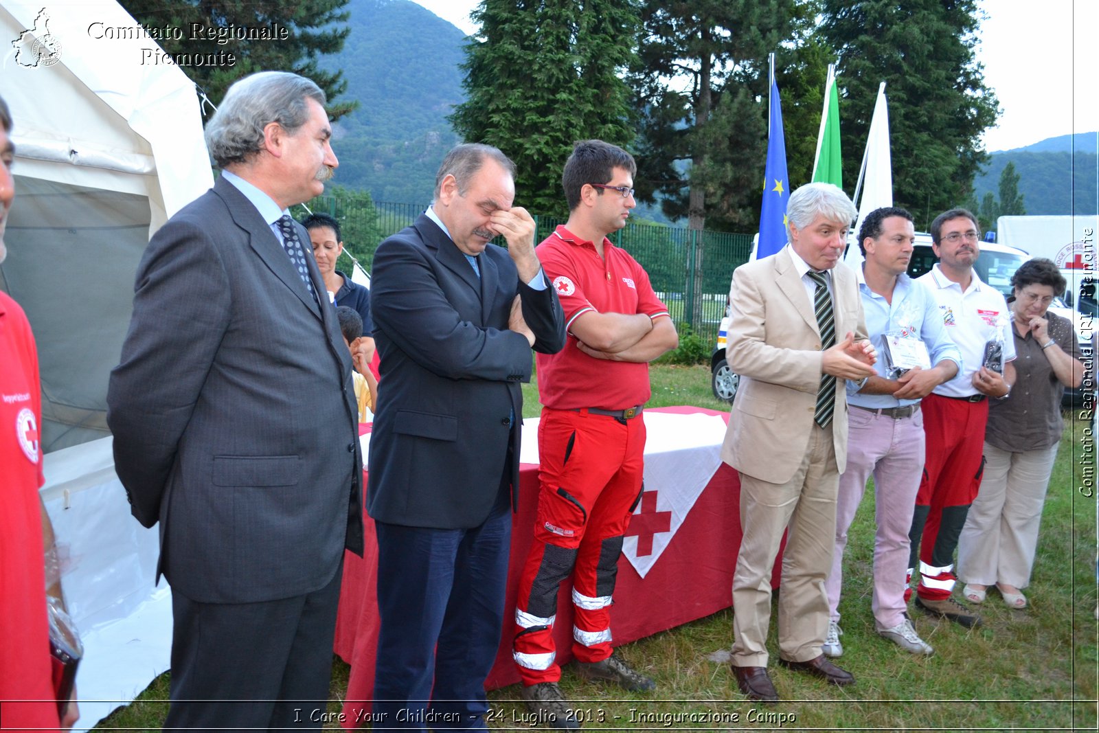 I Care Your Children - 24 Luglio 2013 - Inaugurazione Campo - Croce Rossa Italiana - Comitato Regionale del Piemonte