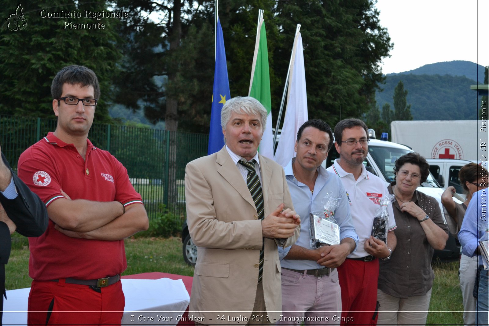 I Care Your Children - 24 Luglio 2013 - Inaugurazione Campo - Croce Rossa Italiana - Comitato Regionale del Piemonte