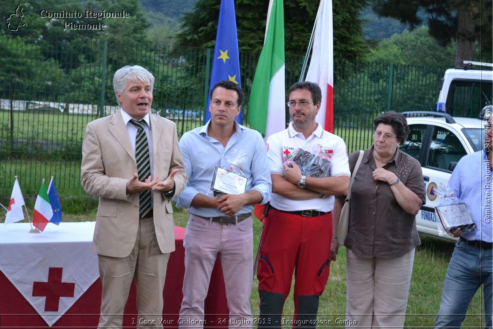 I Care Your Children - 24 Luglio 2013 - Inaugurazione Campo - Croce Rossa Italiana - Comitato Regionale del Piemonte