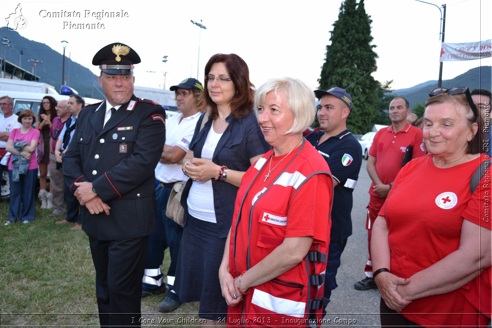 I Care Your Children - 24 Luglio 2013 - Inaugurazione Campo - Croce Rossa Italiana - Comitato Regionale del Piemonte