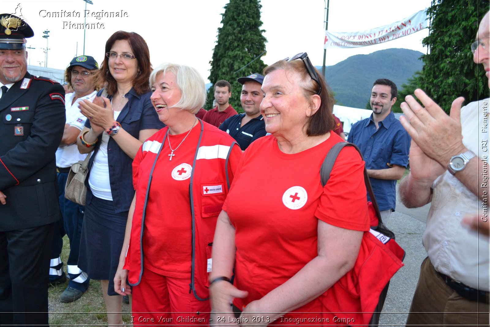 I Care Your Children - 24 Luglio 2013 - Inaugurazione Campo - Croce Rossa Italiana - Comitato Regionale del Piemonte