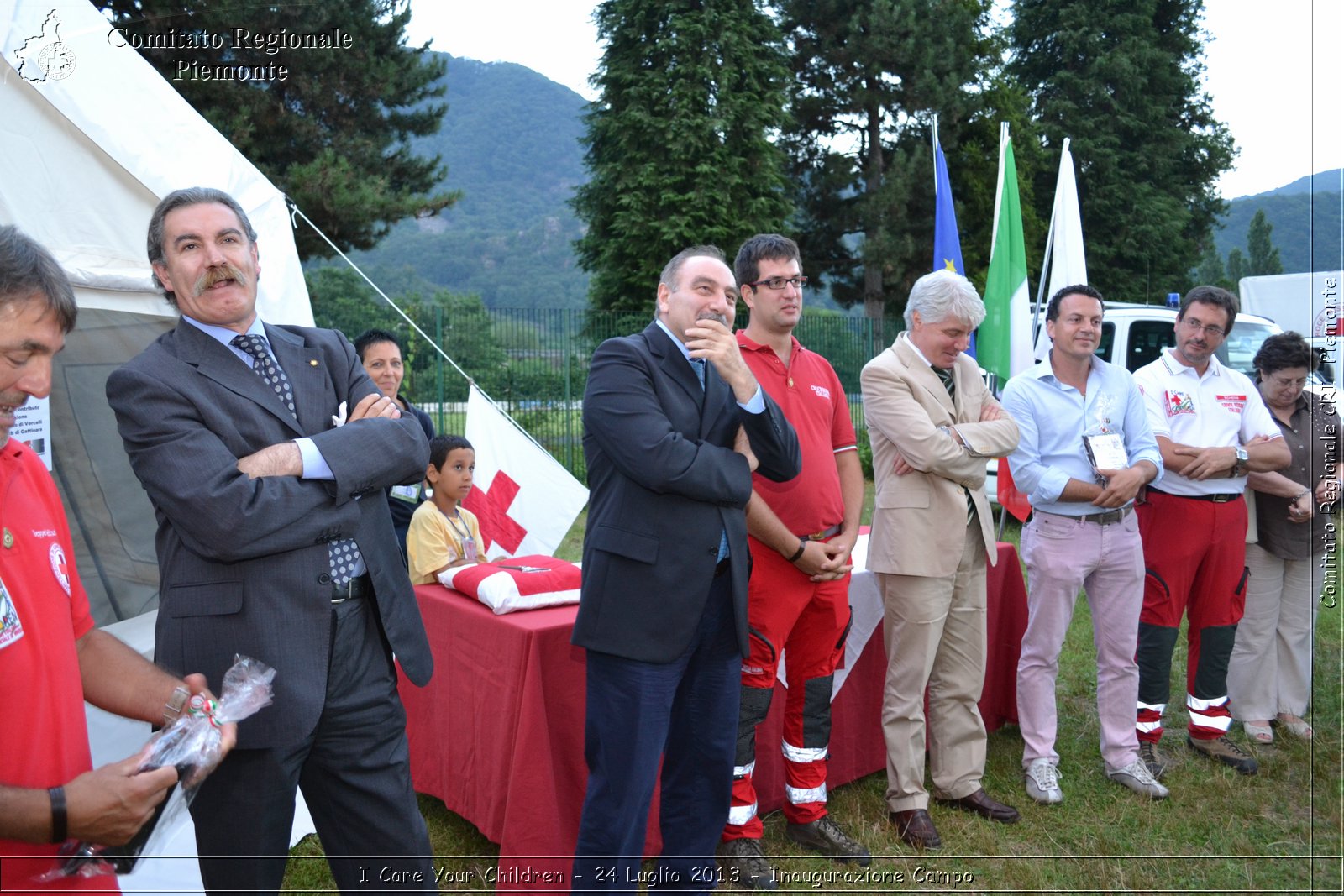 I Care Your Children - 24 Luglio 2013 - Inaugurazione Campo - Croce Rossa Italiana - Comitato Regionale del Piemonte