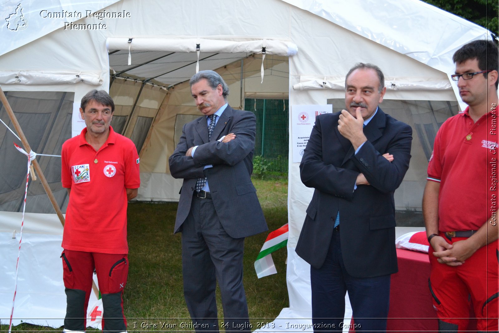 I Care Your Children - 24 Luglio 2013 - Inaugurazione Campo - Croce Rossa Italiana - Comitato Regionale del Piemonte