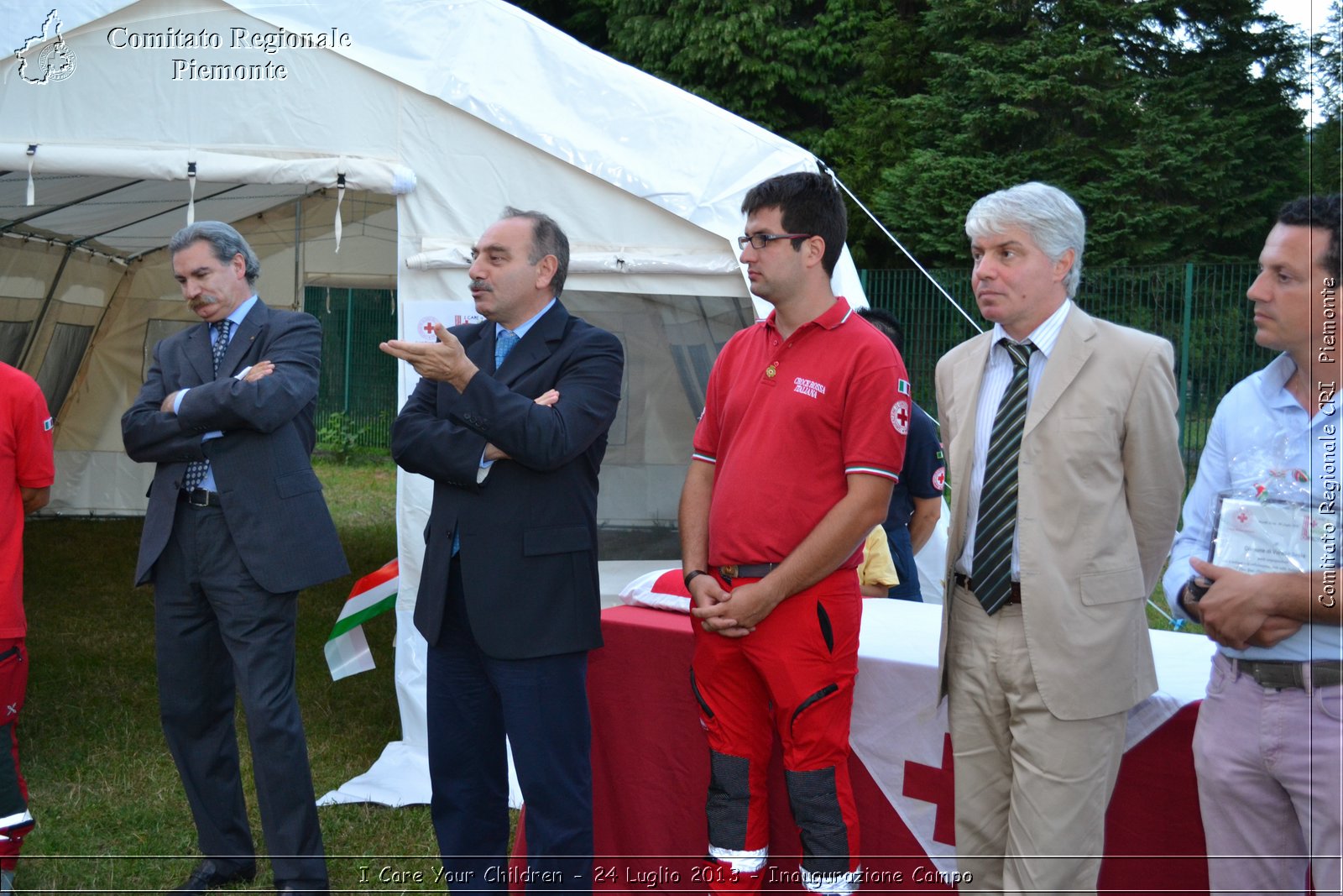 I Care Your Children - 24 Luglio 2013 - Inaugurazione Campo - Croce Rossa Italiana - Comitato Regionale del Piemonte