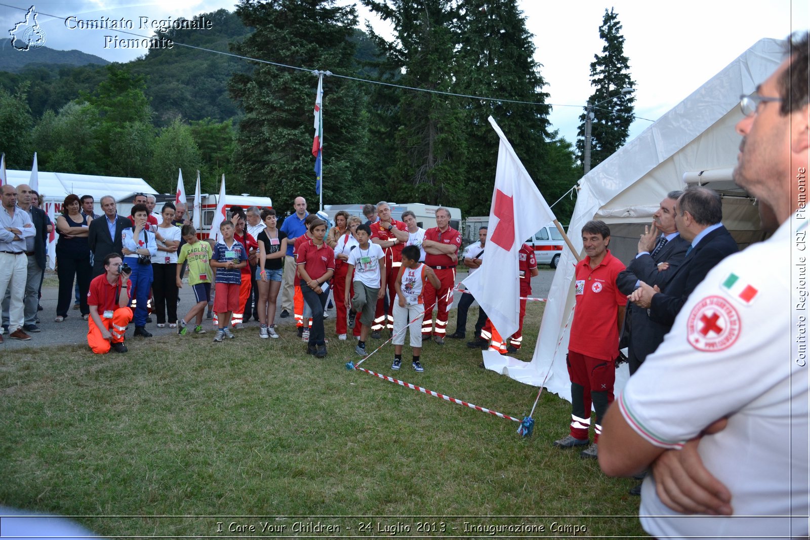 I Care Your Children - 24 Luglio 2013 - Inaugurazione Campo - Croce Rossa Italiana - Comitato Regionale del Piemonte