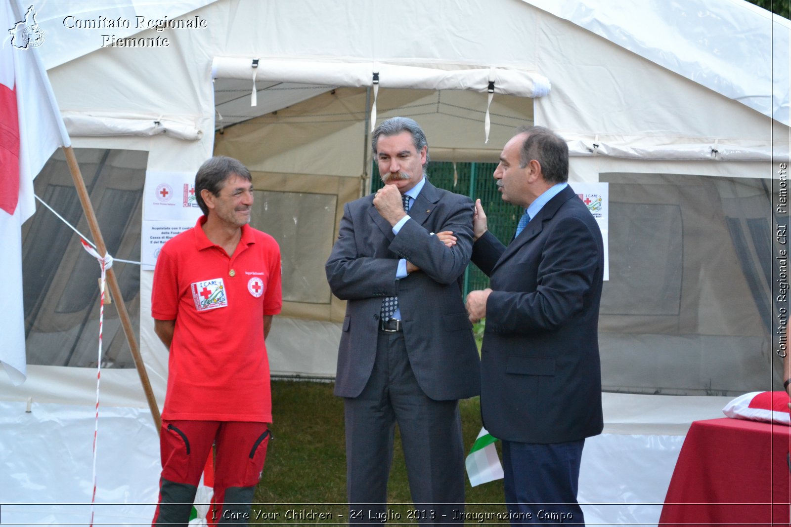 I Care Your Children - 24 Luglio 2013 - Inaugurazione Campo - Croce Rossa Italiana - Comitato Regionale del Piemonte