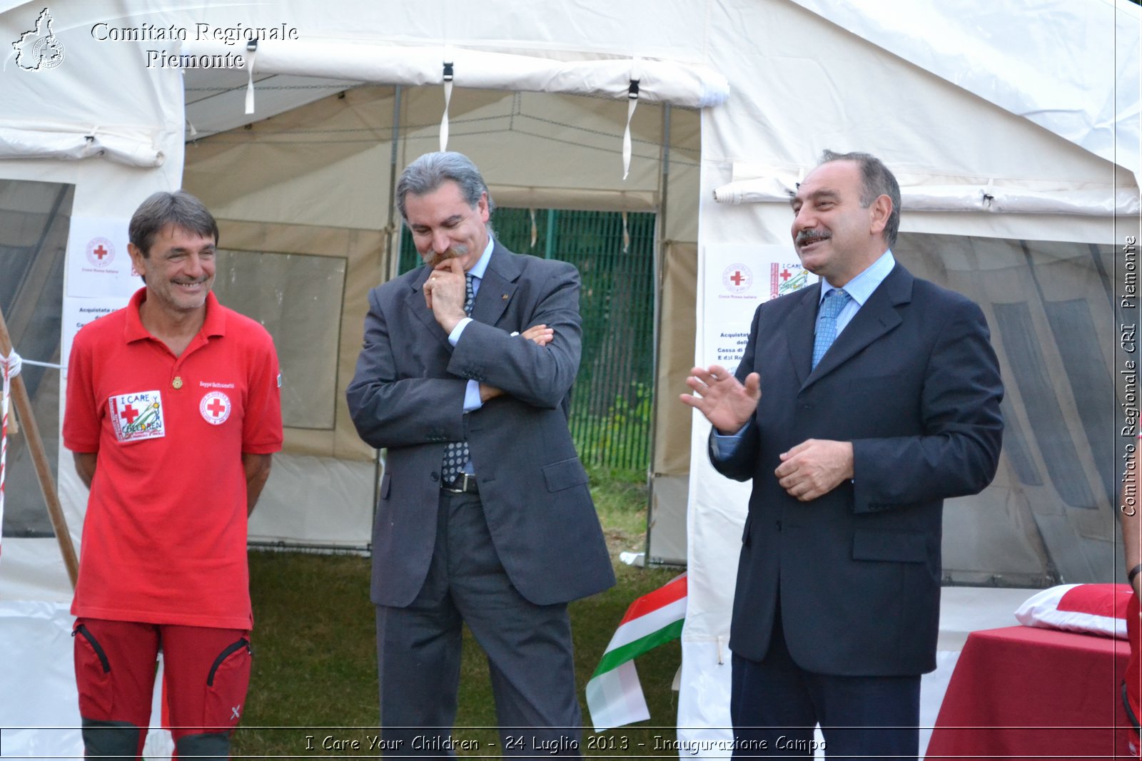 I Care Your Children - 24 Luglio 2013 - Inaugurazione Campo - Croce Rossa Italiana - Comitato Regionale del Piemonte