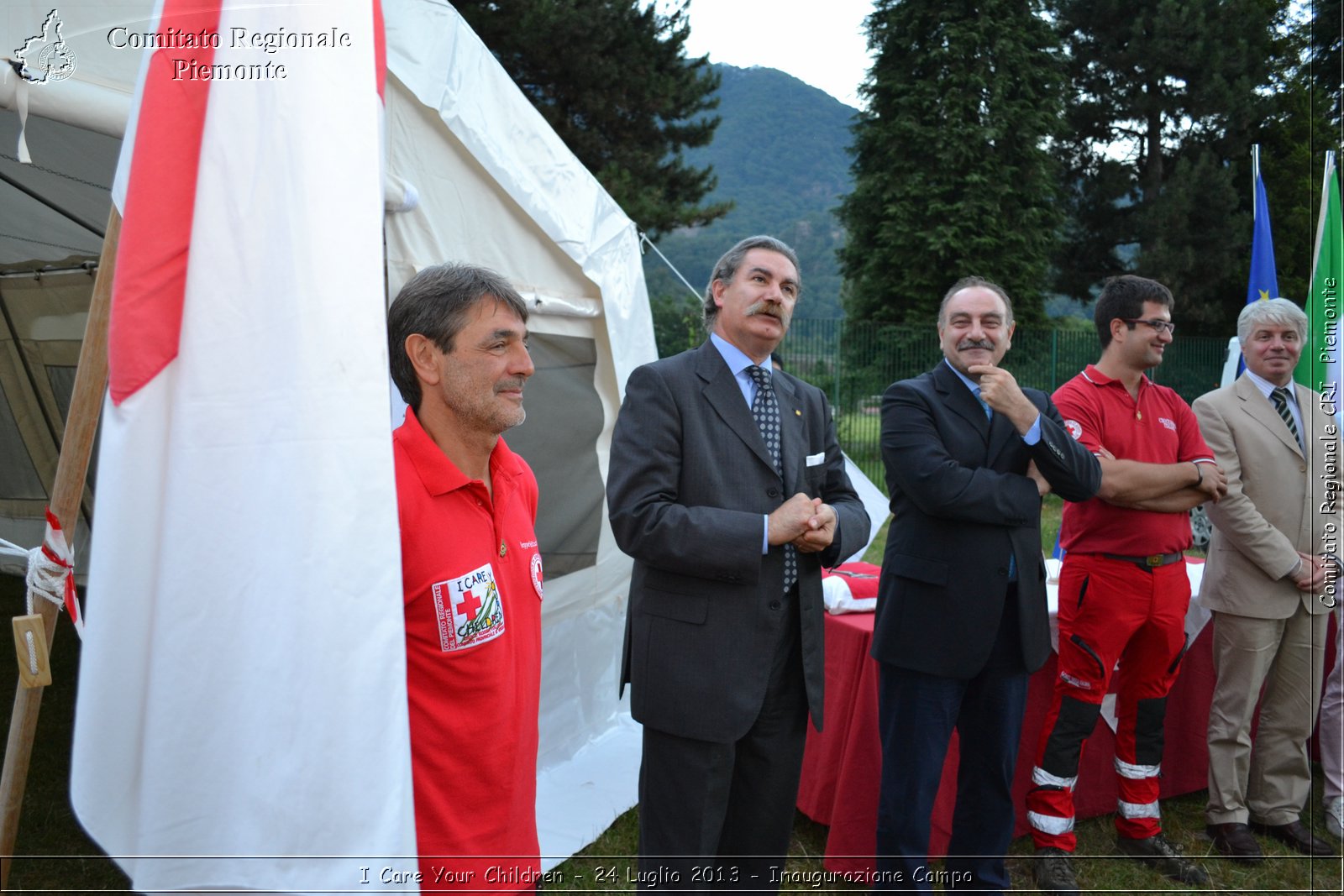 I Care Your Children - 24 Luglio 2013 - Inaugurazione Campo - Croce Rossa Italiana - Comitato Regionale del Piemonte