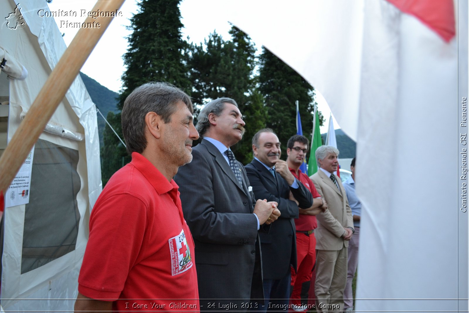 I Care Your Children - 24 Luglio 2013 - Inaugurazione Campo - Croce Rossa Italiana - Comitato Regionale del Piemonte