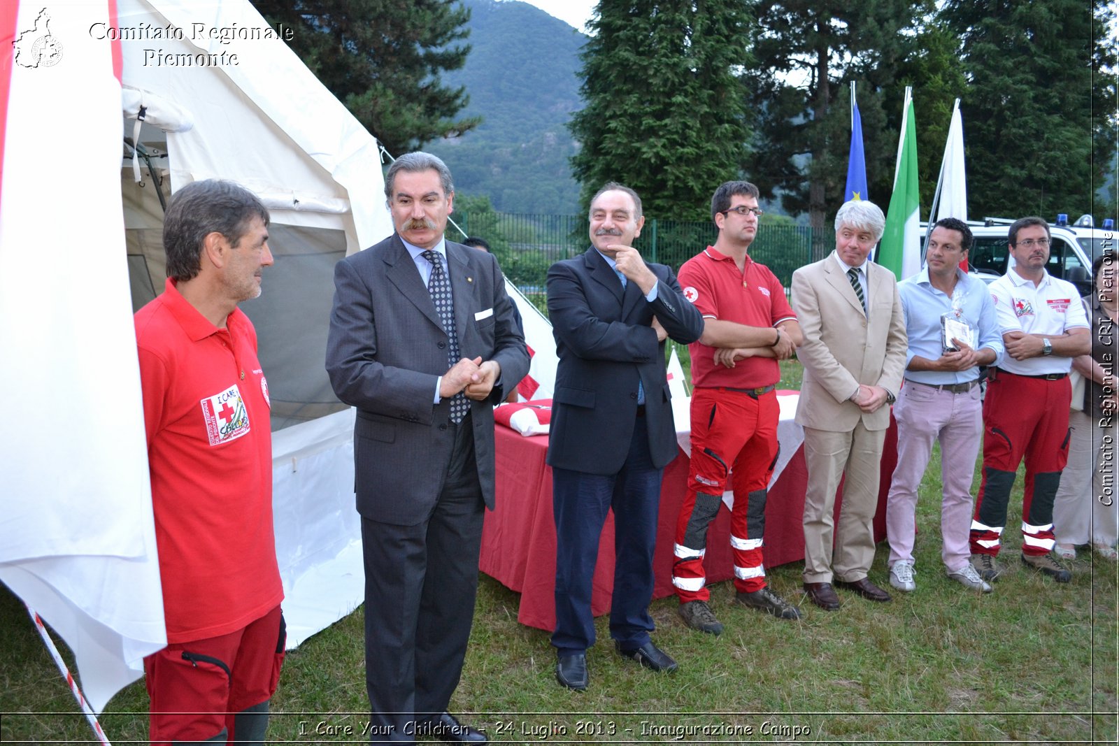 I Care Your Children - 24 Luglio 2013 - Inaugurazione Campo - Croce Rossa Italiana - Comitato Regionale del Piemonte