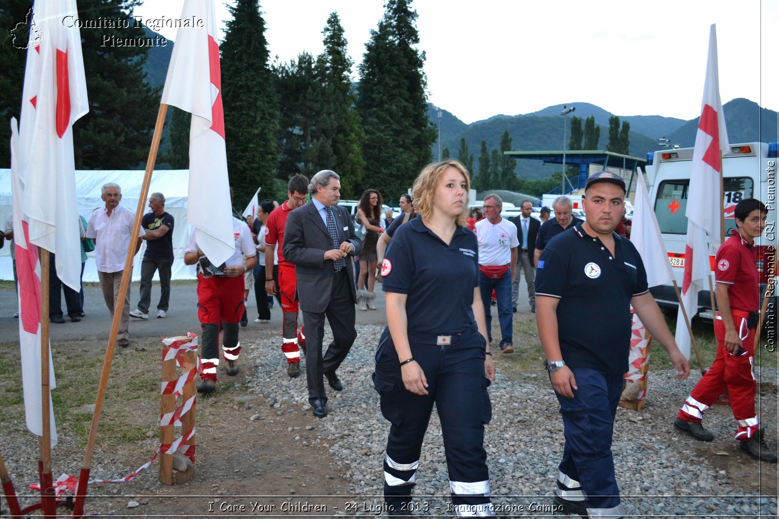 I Care Your Children - 24 Luglio 2013 - Inaugurazione Campo - Croce Rossa Italiana - Comitato Regionale del Piemonte