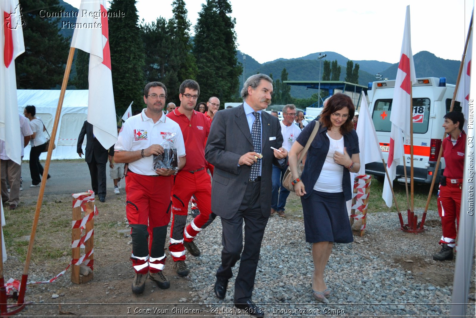 I Care Your Children - 24 Luglio 2013 - Inaugurazione Campo - Croce Rossa Italiana - Comitato Regionale del Piemonte