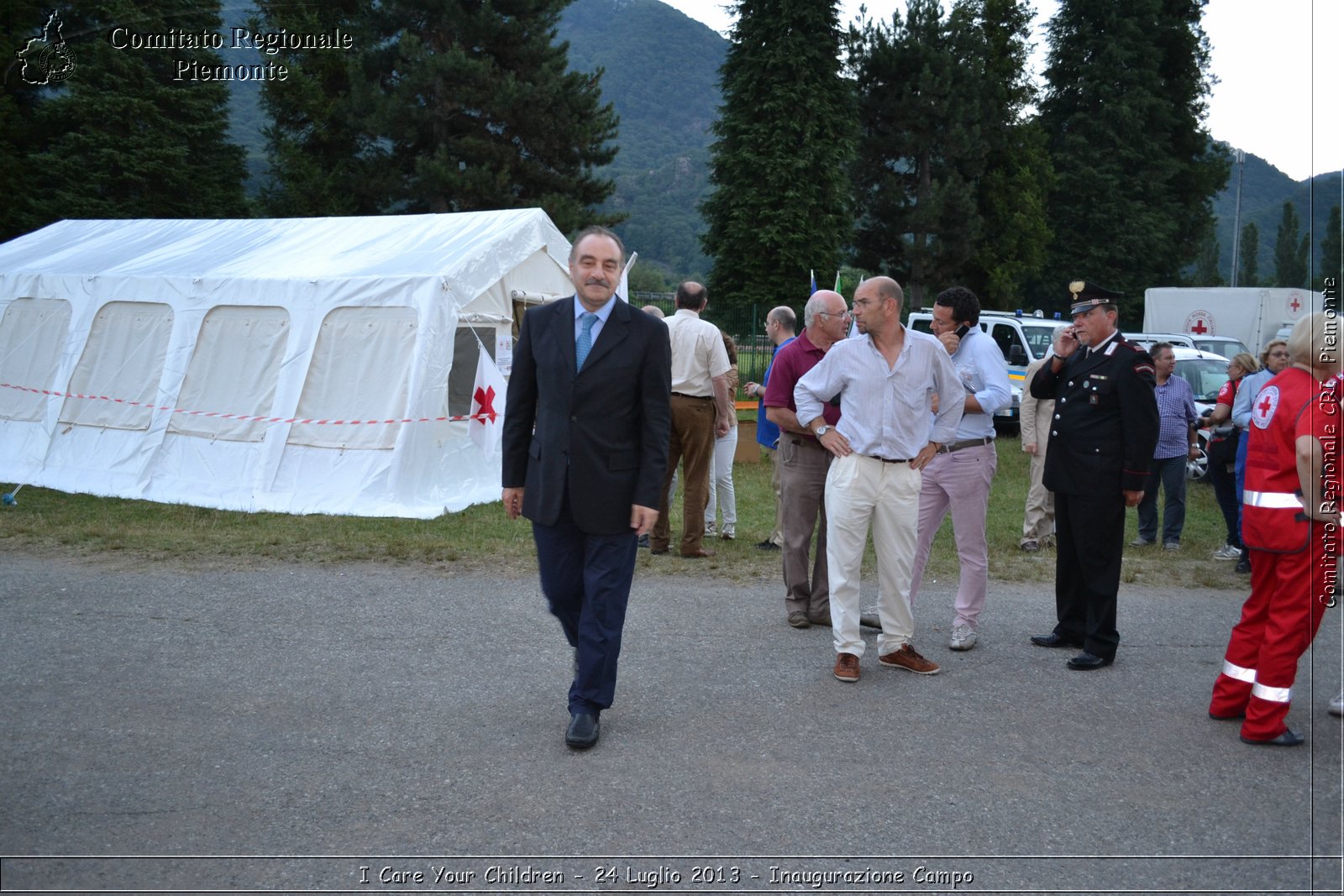 I Care Your Children - 24 Luglio 2013 - Inaugurazione Campo - Croce Rossa Italiana - Comitato Regionale del Piemonte