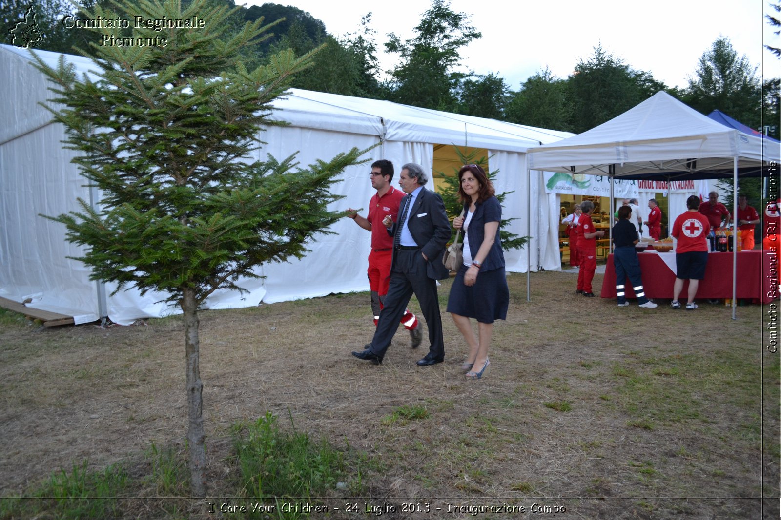 I Care Your Children - 24 Luglio 2013 - Inaugurazione Campo - Croce Rossa Italiana - Comitato Regionale del Piemonte