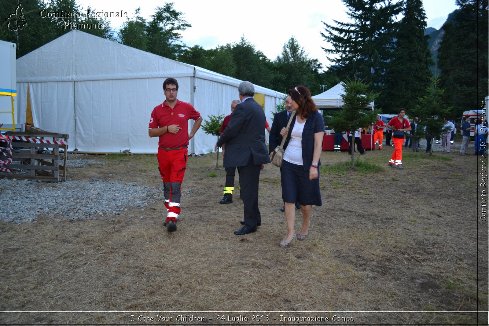 I Care Your Children - 24 Luglio 2013 - Inaugurazione Campo - Croce Rossa Italiana - Comitato Regionale del Piemonte